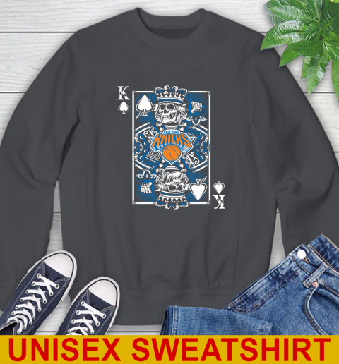 New York Knicks NBA Basketball The King Of Spades Death Cards Shirt Sweatshirt 7