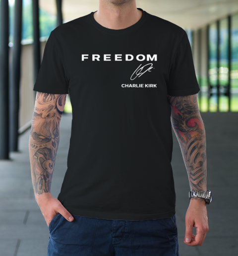 Red Freedom Shirt Charlie Kirk T-Shirt