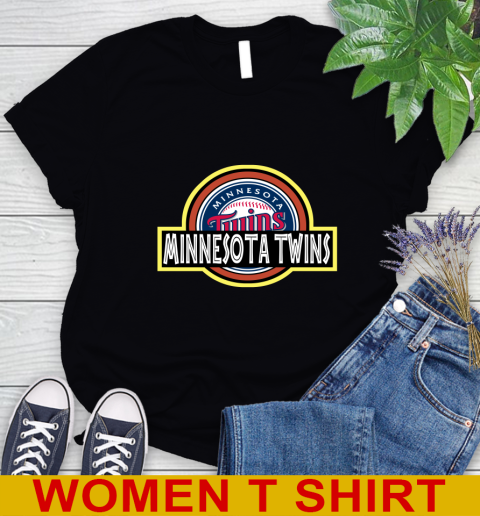 MLB Minnesota Twins Jurassic Park Dinosaur Movie Baseball Sports 90
