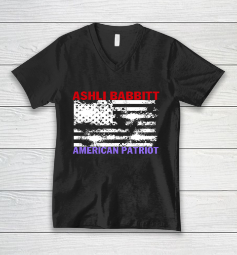 Sears Ashli Babbitt Shirt American Patriot V-Neck T-Shirt