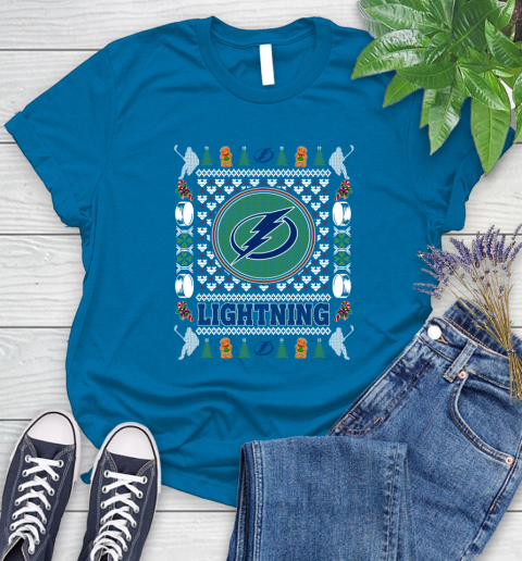 Tampa Bay Lightning Merry Christmas NHL Hockey Loyal Fan Ugly Shirt 95