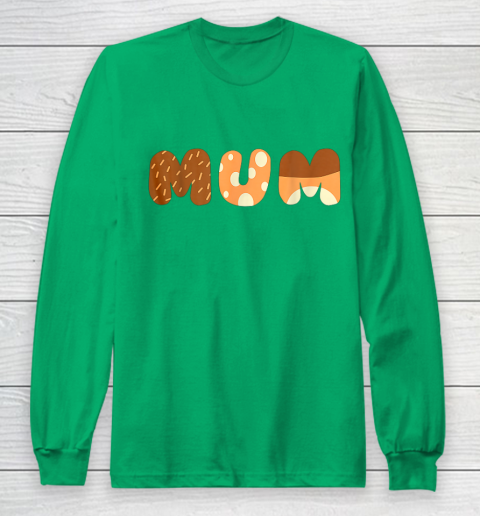 Bluey Mum for moms on Mother Day Chili Long Sleeve T-Shirt 4