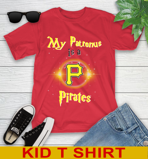 MLB Baseball Harry Potter My Patronus Is A Pittsburgh Pirates Youth T-Shirt 11