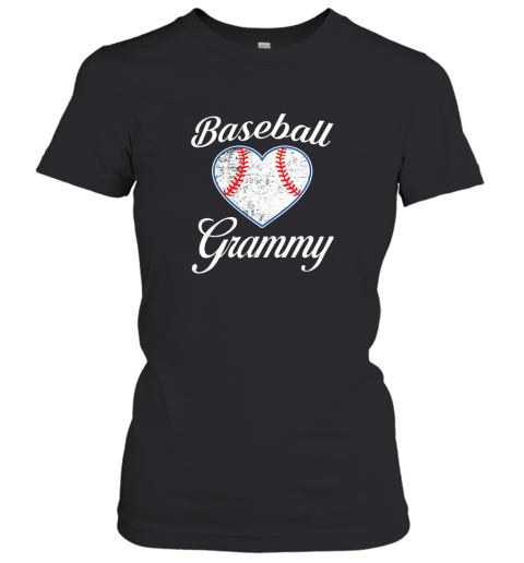 Womens Baseball Grammy Shirt Funny Mother's Day Gifts Mom Women's T-Shirt