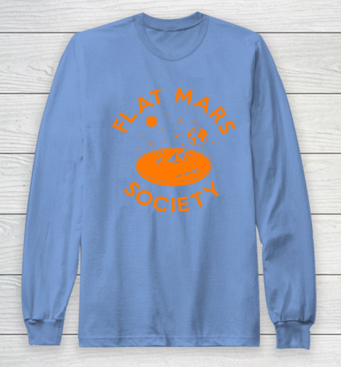 Flat Mars Society Shirt Long Sleeve T-Shirt 8