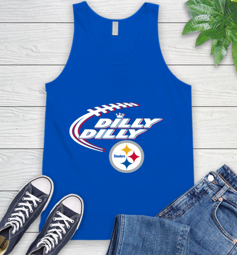 NFL Pittsburgh Steelers Dilly Dilly Football Sports Tank Top 5
