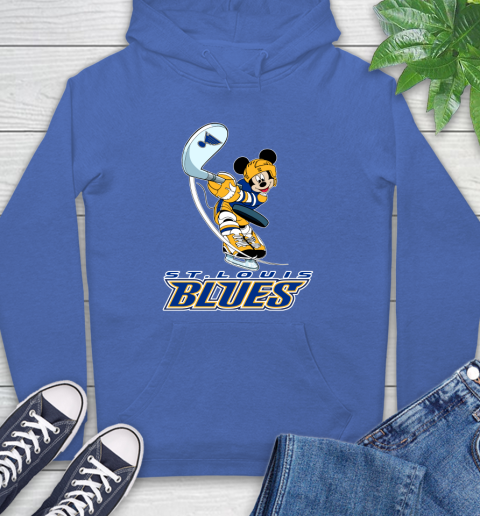 NHL Hockey St.Louis Blues Cheerful Mickey Mouse Shirt Hoodie 9