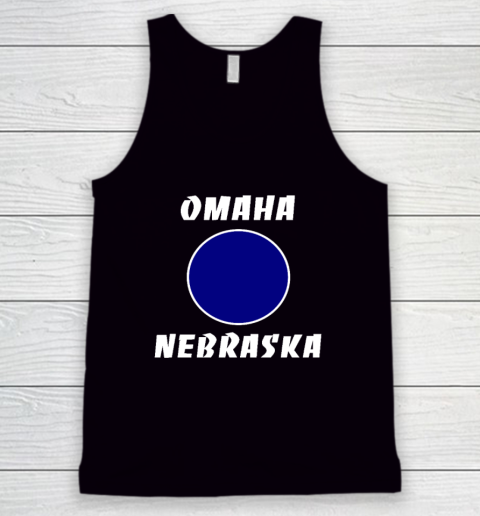 Nebraska Blue Dot Democratic 2nd District Omaha Tank Top