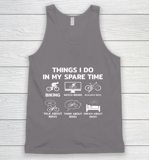 Things I Do In My Spare Time Mountain Bike Biking Funny Gift Tank Top 6