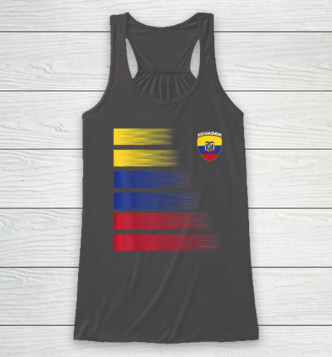 Ecuador Football Shirt Ecuadorian Soccer Jersey Racerback Tank 6