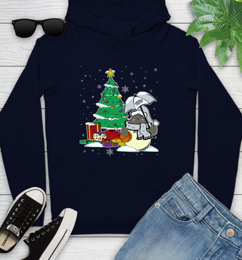San Antonio Spurs NBA Basketball Cute Tonari No Totoro Christmas Sports Youth Hoodie 3