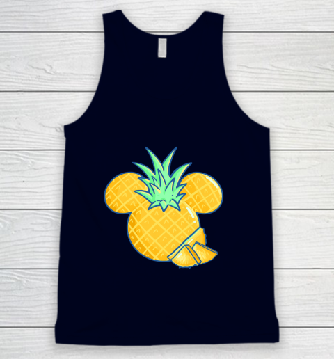 Disney Mickey Friends Mickey Pineapple Logo Tank Top 2
