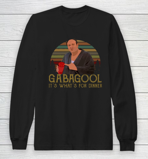 Gabagool  It's What's for Dinner Long Sleeve T-Shirt