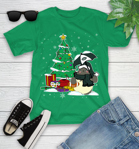 New York Jets NFL Football Cute Tonari No Totoro Christmas Sports Youth T-Shirt 9 New York Jets NFL Football Cute Tonari No Totoro Christmas Sports Youth T-Shirt - Image 9