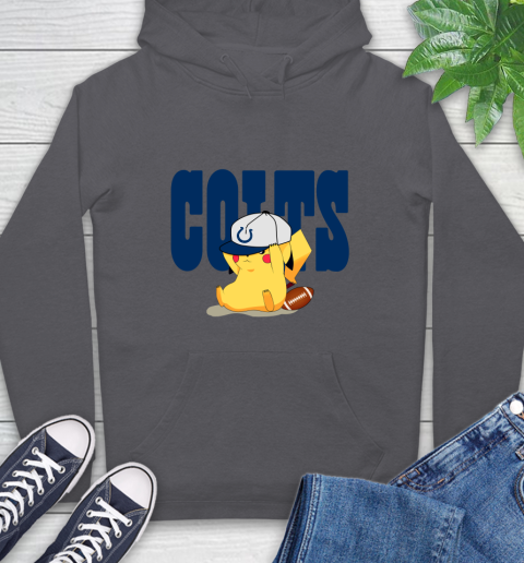 NFL Pikachu Football Sports Indianapolis Colts Hoodie 7