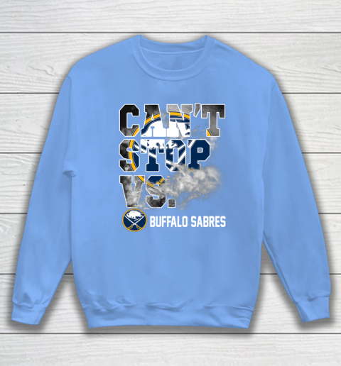 NHL Buffalo Sabres Hockey Can't Stop Vs Sweatshirt 9 NHL Buffalo Sabres Hockey Can't Stop Vs Sweatshirt - Image 9