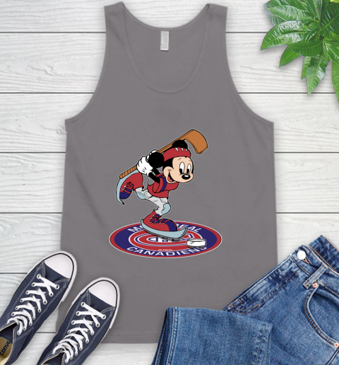 NHL Hockey Montreal Canadiens Cheerful Mickey Disney Shirt Tank Top 7