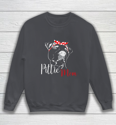 Dog Mom Shirt Pittie Mom T Shirt American Pitbull Shirt Dog Lover Sweatshirt 4
