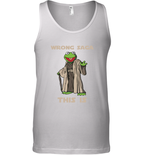 Star Wars Yoda Kermit The Frog Wrong Saga This Is Tank Top