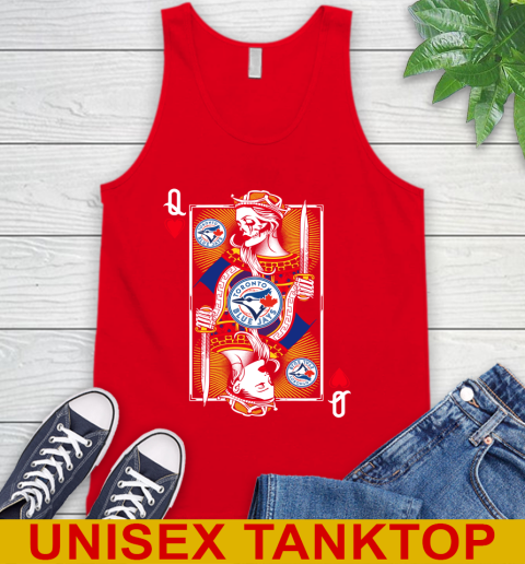 MLB Baseball Toronto Blue Jays The Queen Of Hearts Card Shirt Tank Top 5