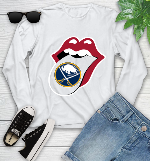 Buffalo Sabres NHL Hockey Lips I Root For My Team Adoring Fan 125