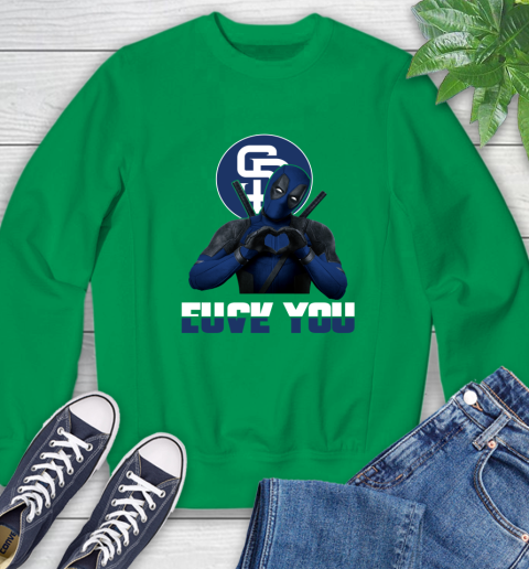 MLB San Diego Padres Deadpool Love You Fuck You Baseball Sports Sweatshirt 7
