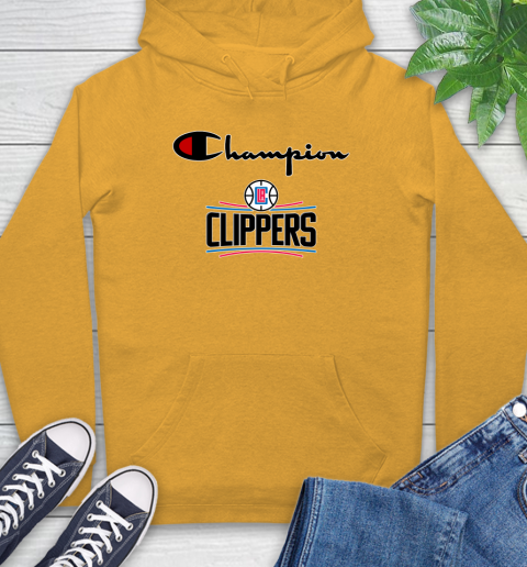 NBA Basketball LA Clippers Champion Shirt Hoodie 2