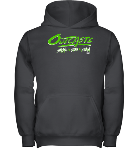 The Outcasts Saraya X Soho X Storm Youth Hoodie - Topshirtpro