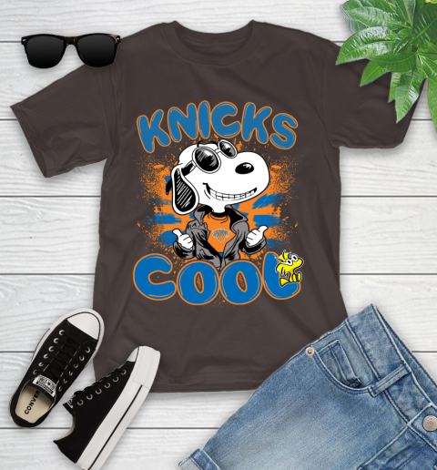 NBA Basketball New York Knicks Cool Snoopy Shirt Youth T-Shirt 6