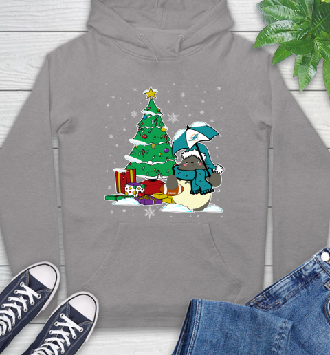 Miami Dolphins NFL Football Cute Tonari No Totoro Christmas Sports Hoodie 6
