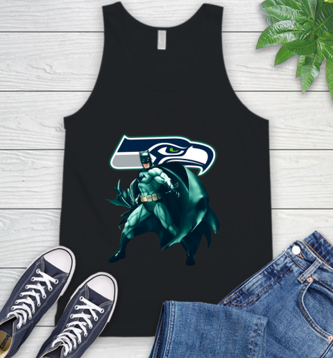 NFL Batman Football Sports Seattle Seahawks Tank Top 2