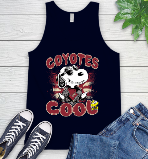 NHL Hockey Arizona Coyotes Cool Snoopy Shirt Tank Top 3 NHL Hockey Arizona Coyotes Cool Snoopy Shirt Tank Top - Image 3