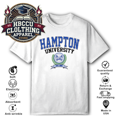Hampton University HBCU T-Shirt Hampton University HBCU T-Shirt