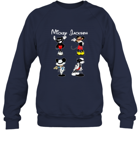 rsdx mickey jackson four style dance micheal jackson sweatshirt 35 front navy