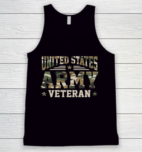 Veteran Shirt United States Army Veteran Flag Day Tank Top