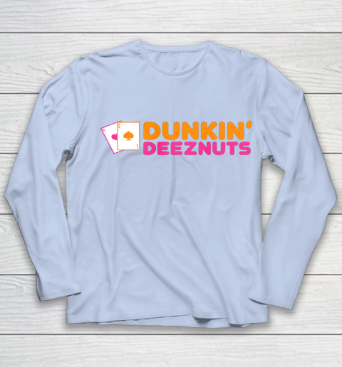 Dunkin Deez Nuts Pocket Aces Youth Long Sleeve 5