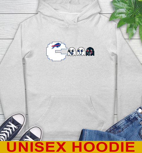 Buffalo Bills NFL Football Pac Man Champion Hoodie