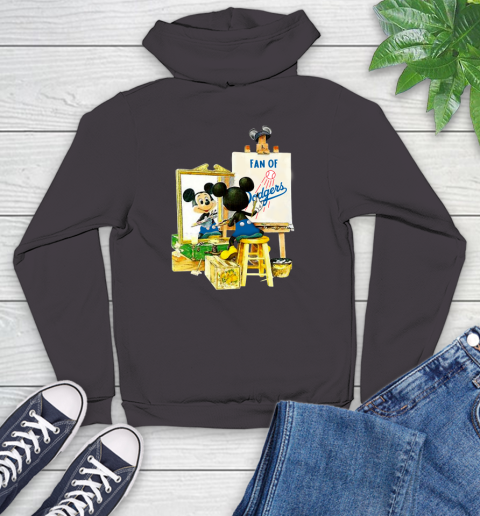 MLB Baseball Los Angeles Dodgers Mickey Drawing Shirt 128