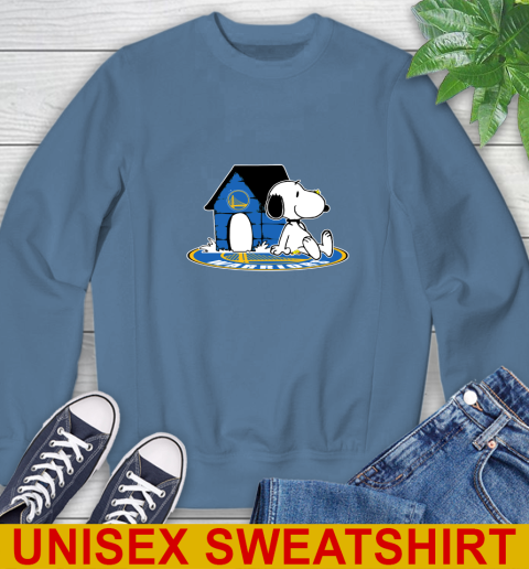 NBA Basketball Golden State Warriors Snoopy The Peanuts Movie Shirt Sweatshirt 8