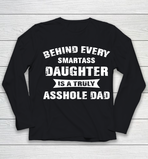 Father's Day Funny Gift Ideas Apparel  Mens Father Daughter Shirt, Gifts For Dad From Daughter, Fun Youth Long Sleeve