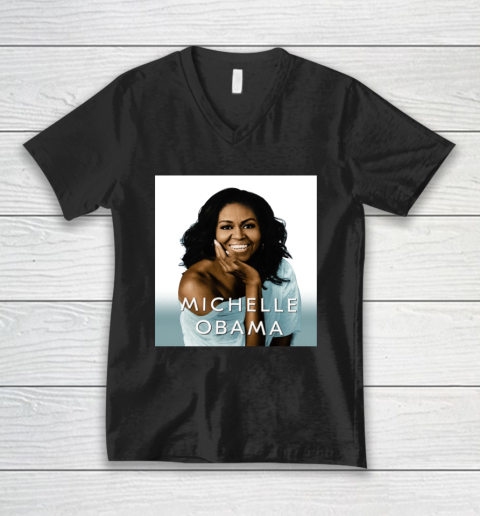 Michelle Obama V-Neck T-Shirt
