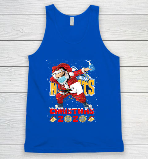 Denver Nuggets Funny Santa Claus Dabbing Christmas 2020 NBA Tank Top 4