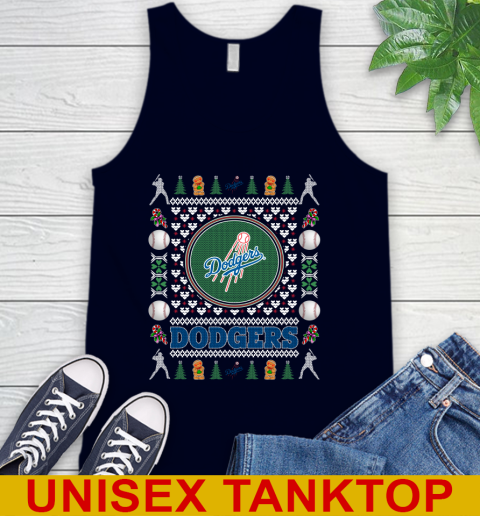 Los Angeles Dodgers Merry Christmas MLB Baseball Loyal Fan Tank Top 2