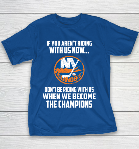 NHL New York Islanders Hockey We Become The Champions Youth T-Shirt 6
