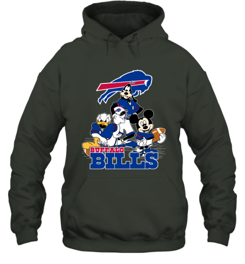 NFL Buffalo Bills Mickey Mouse Donald Duck Goofy Football T Shirt -  Rookbrand