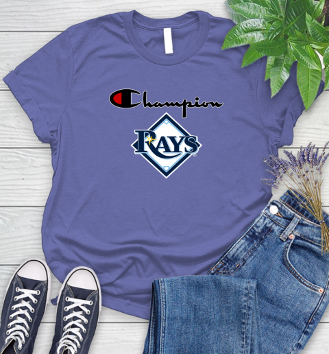 MLB Baseball Tampa Bay Rays Champion Shirt Women's T-Shirt 12