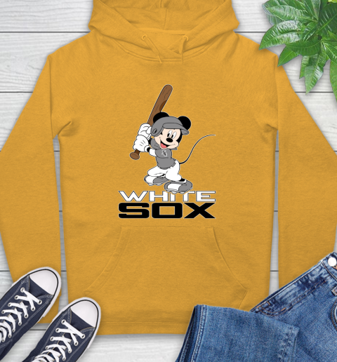 MLB Baseball Chicago White Sox Cheerful Mickey Mouse Shirt Hoodie 3