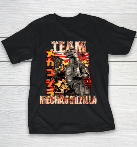 Team Mechagodzilla Japan Vintage Style Youth T-Shirt