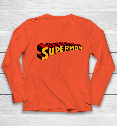 Super mom Superhero Mom for Super Mom Youth Long Sleeve 4