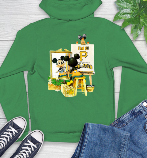 MLB Baseball Pittsburgh Pirates Mickey Drawing Shirt 21